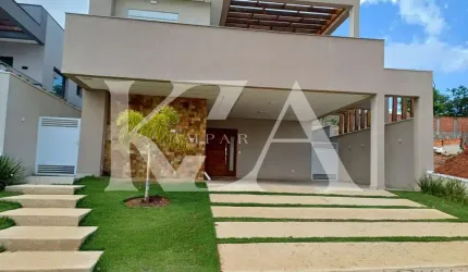 Casa de luxo com piscina em condomínio no Residencial Pecan, Itupeva-SP: