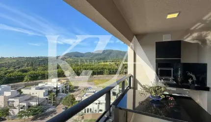 Chronos Residencial apto 95m2 reformado e semimobiliado pronto para morar em andar alto com vista para a Serra do Japi no Eloy Chaves, Jundiaí-SP