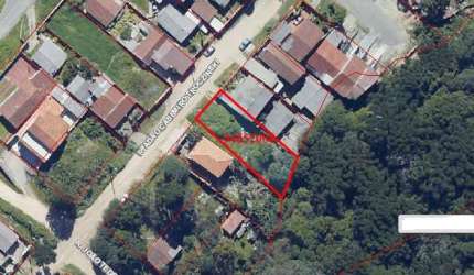 Terreno à venda na Rua Adão Casemiro Troczinski, 273, Barreirinha, Curitiba, 402 m2 por R$ 390.000