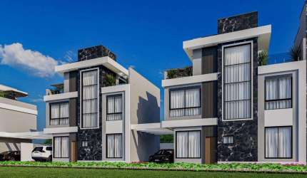 Casa em condomínio fechado com 3 quartos à venda na Rua Eduardo Sprada, 4163, Campo Comprido, Curitiba, 157 m2 por R$ 939.798