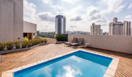 Cobertura com 5 quartos à venda na Rua Vereador Garcia Rodrigues Velho, 180, Cabral, Curitiba, 464 m2 por R$ 5.300.000