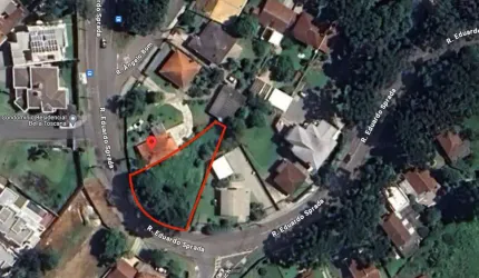 Terreno comercial à venda na Rua Eduardo Sprada, 2750, Campo Comprido, Curitiba, 721 m2 por R$ 990.000