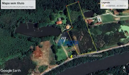 Área à venda, 9642 m² por R$ 600.000,00 - Umbará - Curitiba/PR