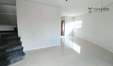 Sobrado com 3 dormitórios para alugar, 163 m² por R$ 3.900,00/mês - Vila Curuçá - Santo André/SP