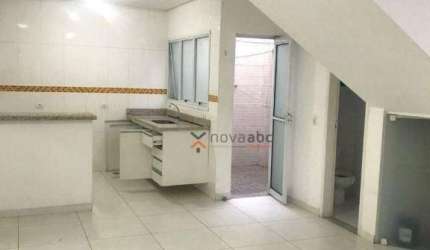 Sobrado com 1 dormitório para alugar, 105 m² por R$ 2.550,00/mês - Centro - Santo André/SP