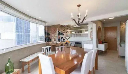 Apartamento com 3 dormitórios à venda, 126 m² por R$ 1.430.000,00 - Vila Scarpelli - Santo André/SP