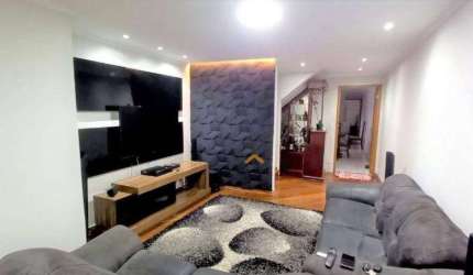 Sobrado com 4 dormitórios à venda, 239 m² por R$ 1.200.000,00 - Vila Eldízia - Santo André/SP