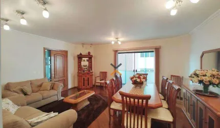 Apartamento com 4 dormitórios para alugar, 155 m² por R$ 5.785,96/mês - Vila Bastos - Santo André/SP