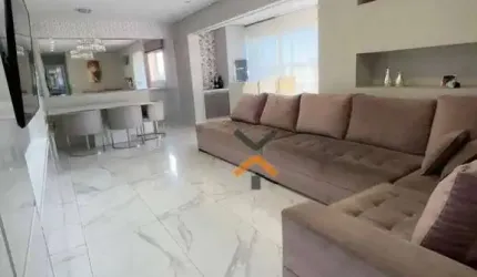 Apartamento com 3 dormitórios à venda, 107 m² por R$ 910.000,00 - Vila Homero Thon - Santo André/SP
