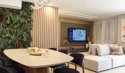 Apartamento com 3 dormitórios à venda, 79 m² por R$ 747.740,51 - Vila Valparaíso - Santo André/SP