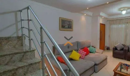 Sobrado com 3 dormitórios à venda, 179 m² por R$ 852.000,00 - Vila Floresta - Santo André/SP