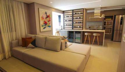Apartamento com 3 dormitórios à venda, 79 m² por R$ 695.457,56 - Vila Valparaíso - Santo André/SP