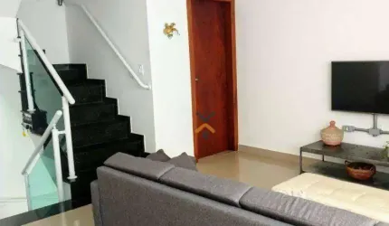 SOBRADO COM 3 DORMITPORIOS SENDO 1 SUÍTE, 3 BANHEIROS, 3 VAGAS, NA VILA VALPARAISO - SANTO ANDRÉ.