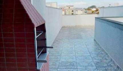 Cobertura com 2 dormitórios à venda, 88 m² por R$ 484.000,00 - Vila Camilópolis - Santo André/SP