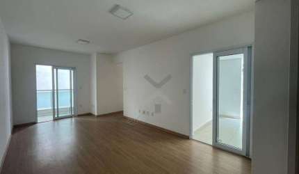 Apartamento com 3 dormitórios para alugar, 90 m² por R$ 4.212,75/mês - Campestre - Santo André/SP