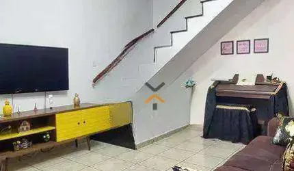 Sobrado com 3 dormitórios à venda, 210 m² por R$ 680.000,00 - Vila Camilópolis - Santo André/SP