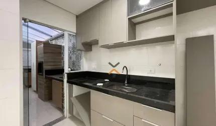 Apartamento com 3 dormitórios à venda, 79 m² por R$ 530.000,00 - Vila Curuçá - Santo André/SP