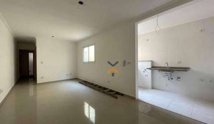 Apartamento com 2 dormitórios à venda, 61 m² por R$ 345.000,00 - Vila Valparaíso - Santo André/SP