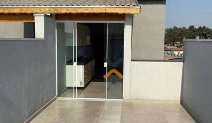 Cobertura com 2 dormitórios à venda, 100 m² por R$ 510.000,00 - Vila Camilópolis - Santo André/SP