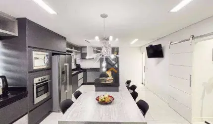 Sobrado com 3 dormitórios à venda, 386 m² por R$ 2.660.000,00 - Vila Pires - Santo André/SP