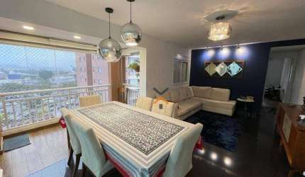 Apartamento com 3 dormitórios à venda, 88 m² por R$ 798.000,00 - Vila Homero Thon - Santo André/SP