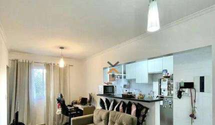 Apartamento com 1 dormitório para alugar, 48 m² por R$ 2.760,00/mês - Jardim do Mar - São Bernardo do Campo/SP