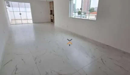 Cobertura com 3 dormitórios à venda, 156 m² por R$ 810.000,00 - Campestre - Santo André/SP