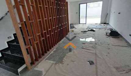 Sobrado com 3 dormitórios à venda, 137 m² por R$ 895.000,00 - Parque Oratório - Santo André/SP