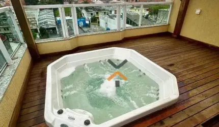 Cobertura à venda, 156 m² por R$ 890.000,00 - Campestre - Santo André/SP
