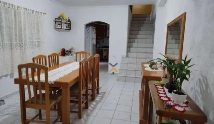 Sobrado com 3 dormitórios à venda, 261 m² por R$ 580.000,00 - Vila Assis Brasil - Mauá/SP