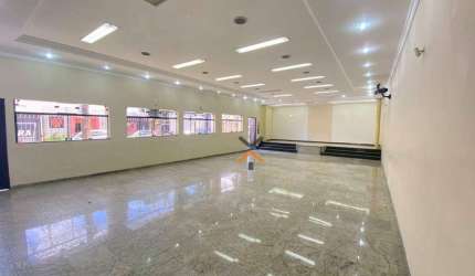 Salão, 192 m² - venda por R$ 750.000,00 ou aluguel por R$ 7.200,00/mês - Vila Pires - Santo André/SP