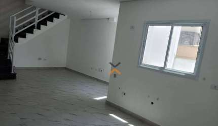Cobertura à venda, 162 m² por R$ 890.000,00 - Campestre - Santo André/SP