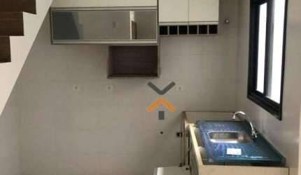 Cobertura com 2 dormitórios, 90 m² - venda por R$ 478.000,00 ou aluguel por R$ 2.770,00/mês - Vila Príncipe de Gales - Santo André/SP