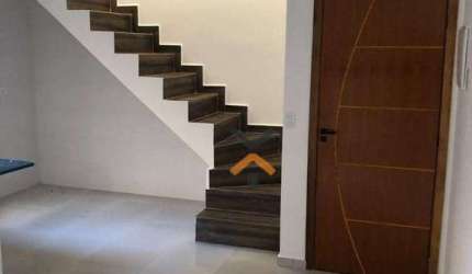 Cobertura com 2 dormitórios, 90 m² - venda por R$ 457.000 ou aluguel por R$ 2.400/mês - Vila Príncipe de Gales - Santo André/SP