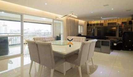 Apartamento com 3 dormitórios para alugar, 242 m² por R$ 11.800,00/mês - Nova Petrópolis - São Bernardo do Campo/SP