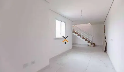 Cobertura com 2 dormitórios à venda, 116 m² por R$ 520.000,00 - Bangu - Santo André/SP