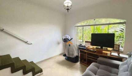 Sobrado com 3 dormitórios para alugar, 196 m² por R$ 3.566,67/mês - Parque Novo Oratório - Santo André/SP