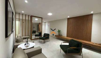 Apartamento com 1 dormitório para alugar, 40 m² por R$ 2.260,51/mês - Vila São Pedro - Santo André/SP
