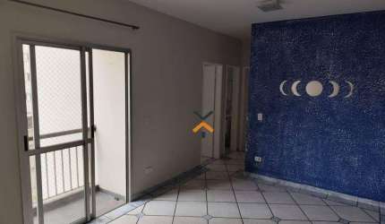 Apartamento com 3 dormitórios para alugar, 66 m² por R$ 3.114,88/mês - Planalto - São Bernardo do Campo/SP