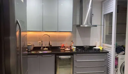 Apartamento  com 2 dormitórios,  varanda  Cond. Rossi - Barueri