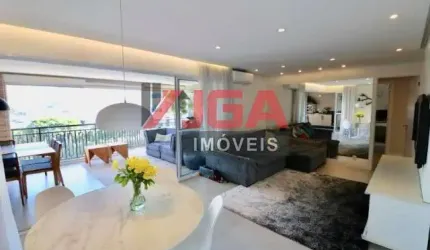 Lindo Apartamento a Venda no Condominio Splendido  jardim do golf, 134 m com 3 suítes, varanda com churrasqueira