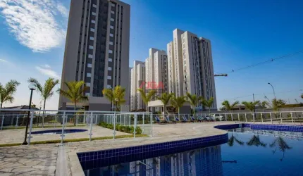Apartamento à venda em Hortolândia-SP, Jardim São Bento: 2 quartos, 1 suíte, 1 sala, 2 banheiros, 1 vaga de garagem, 53m².