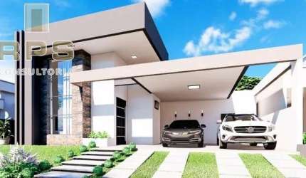 Casa no Shambala III em Atibaia, 252m² de construção, 3 suítes, espaço gourmet com churrasqueira, piscina, condomínio com lazer completo!