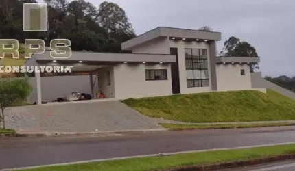 Casa em Condomínio Quintas da Boa Vista-Atibaia, excelente padrão, térrea, destaque do projeto pela modernidade de materiais.