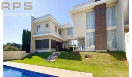 Casa de Alto padrão, mobiliada, para locação ou venda no Condomínio Shambala I em Atibaia, 5 suites, área de lazer privativa completa!