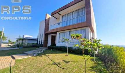 Casa para locação ou venda no Condomínio Equilibrium, alto padrão,  lazer completo, 4 suítes, vista panorâmica,  lago, proximo CT Bragantino