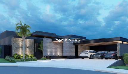 Casa com 3 dormitórios à venda, 226 m² por R$ 1.850.000,00 - Condomínio Terras do Vale - Caçapava/SP