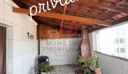 Apartamento Cobertura Duplex 4 quartos(1 suite) e 1 vaga de garagem - Vila Re