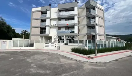 Apartamento de 3 dormitórios, semi mobiliado, vaga de garagem, frente rua e vista Morro em Palmas/Governador Celso Ramos