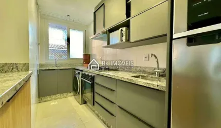 Apartamento 2 suítes, com vaga e churrasqueira, a 150m da praia na região das gaivotas.